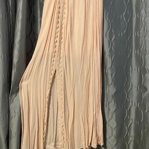 Hint of mint: strapless dress